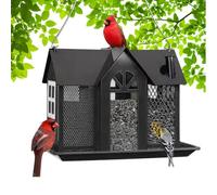 Mangeoire à oiseaux pour extérieur, assiette plate, mangeoire pour oiseaux, pour jardin, terrasse, arrière-cour, balcon, parc