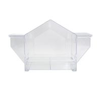 Mangeoire à oiseaux pour fenêtre - Mangeoires transparentes pour oiseaux pour observer | Niche pour animaux de compagnie avec visibilité transparente pour le jardinage, l'alimentation des aras, des