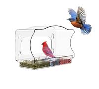 Mangeoire À Oiseaux Pour Fenêtre Outil De Plateau Amovible En Acrylique