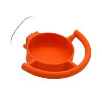 Mangeoire à oiseaux pour fenêtre, support à ventouse, support imprimé 3D, station de recharge facile, terrasse, extérieur, terrasse, jardin, montre aviaire sauvage, 10,9 x 9,9 cm