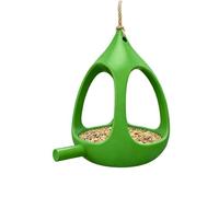 Mangeoire À Oiseaux Résistante À La Pluie, Distributeur Suspendu Extérieur De Grande Capacité, 16,4 X 11,7 X 11,7 Cm, Station d'alimentation en, Corps Transparent, pour L'observation des Oisea