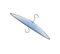 Mangeoire à oiseaux résistante aux intempéries - 33 cm - Protection contre la pluie - Parapluie pour mangeoire à colibris