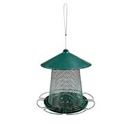 Mangeoire à oiseaux suspendue anti-écureuils avec capacité d'alimentation à 360 degrés, pour attirer les oiseaux du jardin