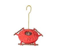 Mangeoire à Oiseaux Suspendue en métal forgé, mangeoires à colibris suspendues à l ' épreuve des écureuils pour la décoration de Jardin extérieur Mangeoires à colibris en Plein air
