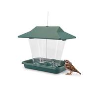 Mangeoire à Oiseaux Suspendue - WILDLIFE FRIEND - 1kg - Plastique Résistant - Extérieur - Couleur Neutre