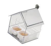 Mangeoire à perroquets Suspendue, ne renverse Pas, Cage à Oiseaux détachable, récipient de Nourriture, Accessoire d ' Alimentation, de Place, Accessoire de Cage à Oiseaux