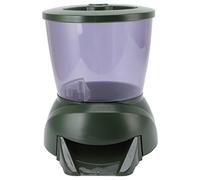 Mangeoire à Poisson Automatique 3.8L Digital Auto Fish Feeder Distributeur Automatique de Nourriture pour Poissons D'étang pour Les Vacances de W nd