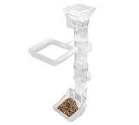 Mangeoire à poissons, ensemble d'alimentation pour crevettes, tube anti-dispersion, alimentation facile, 17 x 8,5 x 6 cm/28 x 8,5 x 6 cm/38 x 8,5 x 6 cm, pour Betta, étang, maison, extérieur, homme et