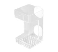 Mangeoire à poissons, ventouse pour aquarium, alimentation claire avec maintien sûr, accessoire de mangeoire à poissons portable, bol d'aquarium avec nettoyage facile, accessoires pour animaux de