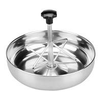 Mangeoire à porcelets en acier inoxydable de 24 cm : mangeoire robuste avec mécanisme, personnalisable