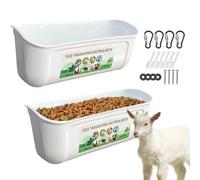 Mangeoire à Poulet - 11,7 po pour Eau de Nourriture pour Poules, Paire d'abreuvoirs étanches pour volailles, maneoire pour Poulets | Mangeoioulets, sans déchets, mangeire et abreuvoi