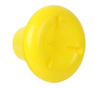 Mangeoire à Poussins en Plastique Jaune, Distributeur Automatique | Facile à Remplir, sans Bavures, Installation Simple, Usage Extérieur, pour Volaille et Jeunes Sujets