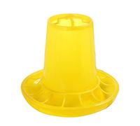Mangeoire à Poussins Mangeoire à volaille en Plastique Durable Distributeur de Nourriture alimenté par gravité pour Oiseaux de Petite Taille Facile à démonter Mangeoires Propres Aucun déchet