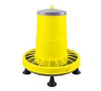 Mangeoire à trémie de 22l COMPACTA, sans tige centrale, à 3 positions de réglage, grille anti-gaspillage et pieds - River Systems