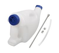 Mangeoire à tube pour mollet | Drencher pour mouton, agneau | 4 L - Grande bouche orale pour mollet avec tube, sonde d'alimentation de liquide œsophagien pour lait d'alimentation, eau, médicaments