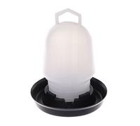 Mangeoire à volaille à suspendre avec poignée portable pour poulet, petits oiseaux, volailles, animaux de compagnie avec stockage automatique pour nourriture humide pour chien, smartphone avec caméra