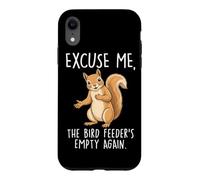 Mangeoire Amusante pour écureuil Vide à Nouveau Coque pour iPhone XR