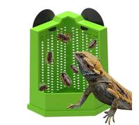 Mangeoire anti-échappement pour reptiles - Gamelle à ventouse pour ermite, crabe, gecko - Pour éleveurs débutants, gardiens, grenouilles, ermites, crabes, tortues