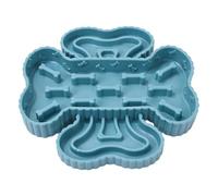 Mangeoire Anti-Glouton pour Chien, Bol pour Nourriture Animaux avec Ventouse Antidérapante, Stimulation Mentale Antigloutonnerie Éducation du Chiot Voyage