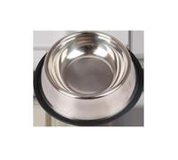 Mangeoire antidérapante en Acier Inoxydable, résistante à la Corrosion, Facile à Nettoyer, idéale pour Animaux de Compagnie et Usage Domestique.