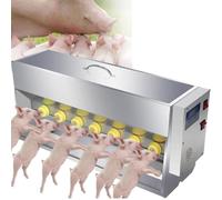 Mangeoire automatique à lait à température constante avec 10/14 , station d'alimentation pour porcelets en acier inoxydable pour fermes et ranchs, simulation sonore