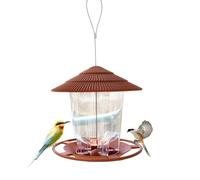 Mangeoire automatique à oiseaux - Mangeoire à oiseaux pour jardin | Mangeoire à oiseaux d'extérieur avec réservoir de rangement transparent pour balcon, branche d'arbre, terrasse, clôture, cour et