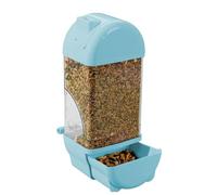 Mangeoire Automatique À Oiseaux Pour Cage,Mangeoire À Oiseaux Pour Cage - Mangeoire À Perruches En Forme De Maison Transparente - Accessoires De Cage De Buveur De Récipient De Nourriture Anti-déversem