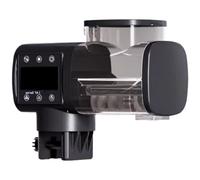 Mangeoire automatique à poissons pour aquariophiles - Design à faible bruit avec contrôle numérique pour un horaire d'alimentation précis - Alimentateur pour aquariums à usage domestique