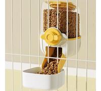 Mangeoire automatique à suspendre pour animal domestique - Mangeoire à gravité pour lapin et eau - Station d'alimentation pour chiot, chaton, chinchilla, hérisson, cochon d'Inde, furet (nourriture