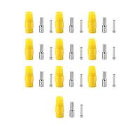 Mangeoire Automatique à tétine pour Poulet, 10 pièces, système d'abreuvement pour volaille en Acier Inoxydable, pour Poulets, Canards et cailles