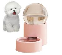 Mangeoire Automatique Animaux Domestiques Bol d'Eau Automatique Chat | Distributeur De Nourriture Et D'Eau Pour Chiot Pour Maison Vacances Intérieur Salon W nd Escapade Jardin Arrière-Cour