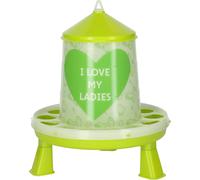 Mangeoire automatique avec pieds Kerbl Vert 2,4 L