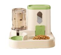 Mangeoire automatique, bol distributeur d'eau, ensemble d'alimentation pour animaux de compagnie, système de recharge, base résistante aux déversements pour chats, chiens, petits animaux, maison