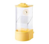 Mangeoire automatique en plastique pour oiseaux sans désordre - Récipient alimentaire à suspendre pour cage à oiseaux pour petits oiseaux et perroquets
