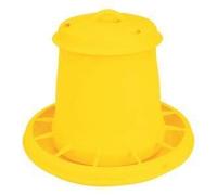 Mangeoire automatique - Litrage 5.25L - Jaune - PVC - Intérieur - Hauteur réglable