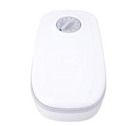 Mangeoire Automatique pour Animaux de Compagnie, Bol de Nourriture sèche et Humide Intelligent avec système de Stockage séparé pour Chiens, Chats, Animaux de Petite et Moyenne (Grise)