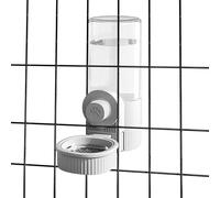 Mangeoire Automatique pour Animaux de Compagnie - Distributeur de croquettes de Grande capacité, Organisateur d'approvisionnement en Eau | Station d'alimentation Pratique pour Chiens et Chats offrant