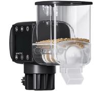 Mangeoire automatique pour aquarium - Minuteur numérique - Dispositif d'alimentation silencieux pour petits poissons - Entretien facile - Avec minuterie