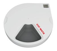 Cat Mate Mangeoire automatique pour animaux de compagnie à cinq repas avec minuterie numérique (C500)