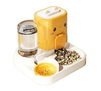 Mangeoire automatique pour chat, distributeur d'eau 2 en 1, grande capacité, abreuvoir et récipient de nourriture, station d'alimentation à base de friandises pour chatons, chiots, usage quotidien