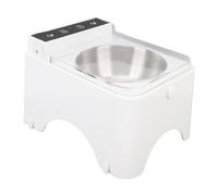Mangeoire Automatique pour Chat,Mangeoire à Détection Automatique pour Chat avec Couvercle Transparent, Ouverture du Couvercle par Induction,Gamelle Intelligente pour Chien et