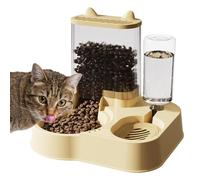Mangeoire automatique pour chat, mangeoire pour chat et distributeur d'eau,Distributeur d'eau pour chat, mangeoire anti-basculement pour chien | Bol de nourriture pour chien, récipient de stockage, ma