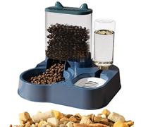 Mangeoire automatique pour chat, mangeoire pour chat et distributeur d'eau - Distributeur d'eau pour chat, mangeoire anti-basculement pour chien,Bol de nourriture pour chien, récipient de stockage, ma