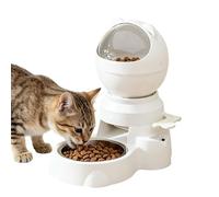 Mangeoire Automatique pour Chien - Plat D'entraînement À Mémoire, Station d'alimentation Lente De 1,5 L, Récipient À Interaction Sonore | Distributeur De Puzzle Interactif Favorisant Le Développement