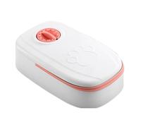 Mangeoire Automatique pour Chiens et Chats - Distributeur de Nourriture avec Gamelle Double pour Aliments Secs et Humides | Bols Séparés et Programmables,Mangeoire pour Chat chronométrée