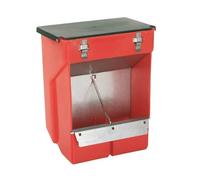 Kerbl Trémie distributeur pour lapins 3500 ml Orange