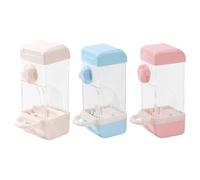 Mangeoire automatique pour oiseaux - Distributeur de nourriture anti-déversement avec perchoir | Accessoire de cage à oiseaux intérieur et extérieur pour perruche, perroquet, calopsitte, canari, insép