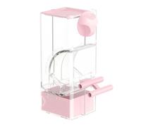 Mangeoire automatique pour oiseaux - Distributeur sans cage | Boîte | Récipient anti-éclaboussures avec séparateur de paillettes pour perruches, calopsittes, perruches, inséparables