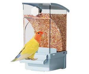 Mangeoire automatique pour oiseaux - No Mes Bird Feeder | Cage transparente pour perruches | Grande capacité d'alimentation pour animaux domestiques Accessoires pour cacatoès, cacatoès, canaris