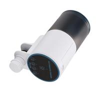 Mangeoire automatique pour poissons avec grand espace de rangement et plusieurs réglages de minuterie pour aquariums, animaux domestiques et crevettes